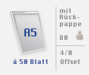 DIN A5 à 50 Blatt