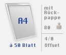 DIN A4 à 50 Blatt