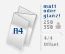 FALTFLYER A4 zickzack