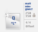 QUADRAT *L*