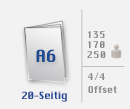 DIN A6 (20 Seiten)