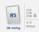 DIN A5 (20 Seiten)