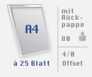 DIN A4 à 25 Blatt